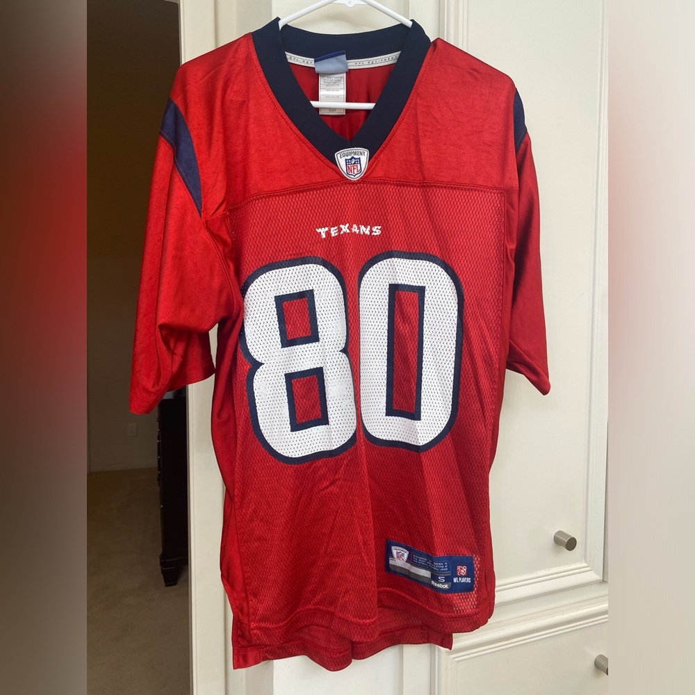 Nike Andre Johnson Battle Red Texans Jersey